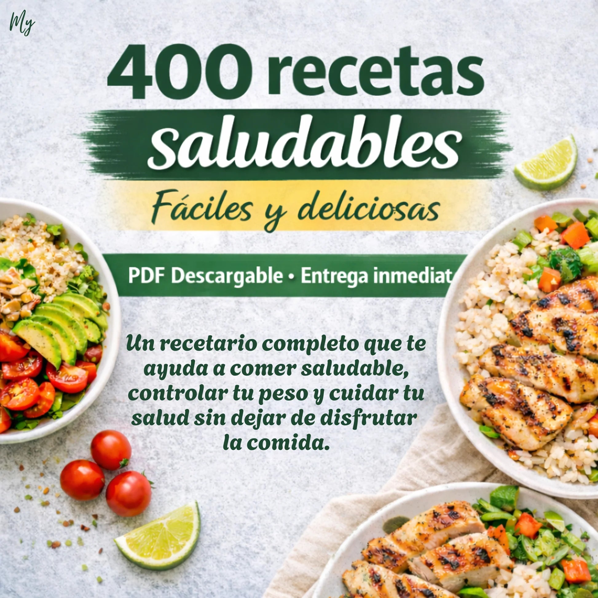400 Recetas Saludables en PDF